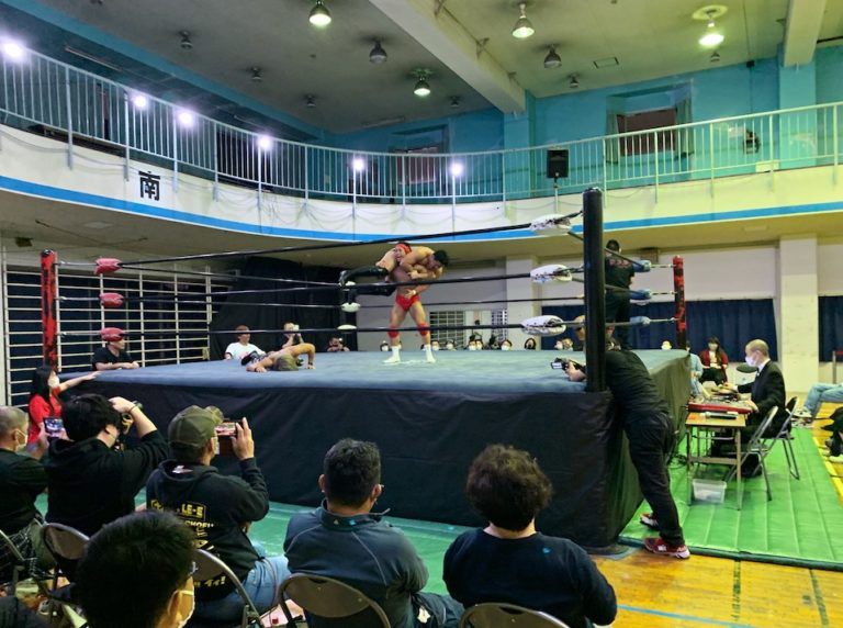 プロレス観戦