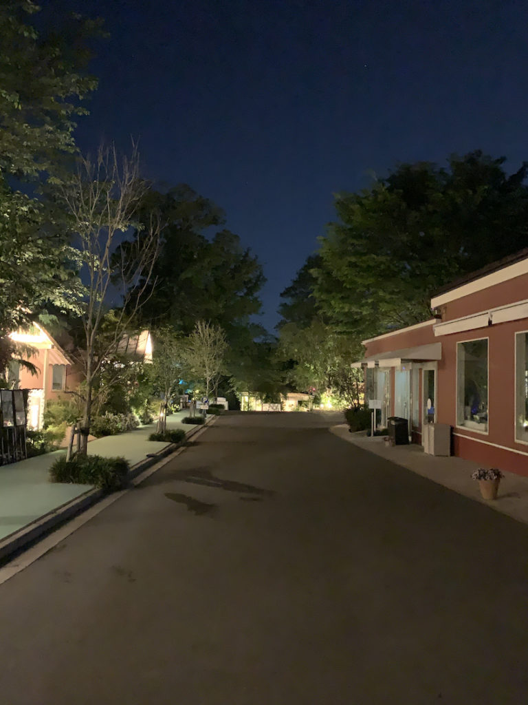 ドギーズアイランドの夜景