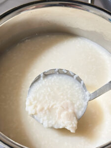 米麹と酒粕の甘酒