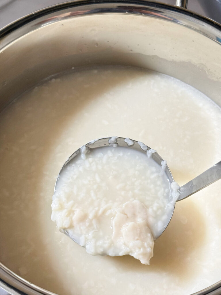 米麹と酒粕の甘酒